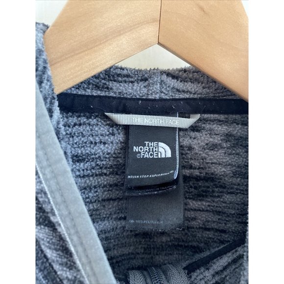 The North Face Heathered Gray Zip Up Hoodie small. Polartec fleece - Picture 7 of 11